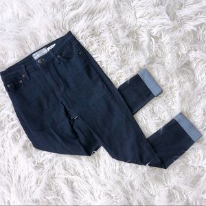 Hi Rise Cuffed Free People Jeans